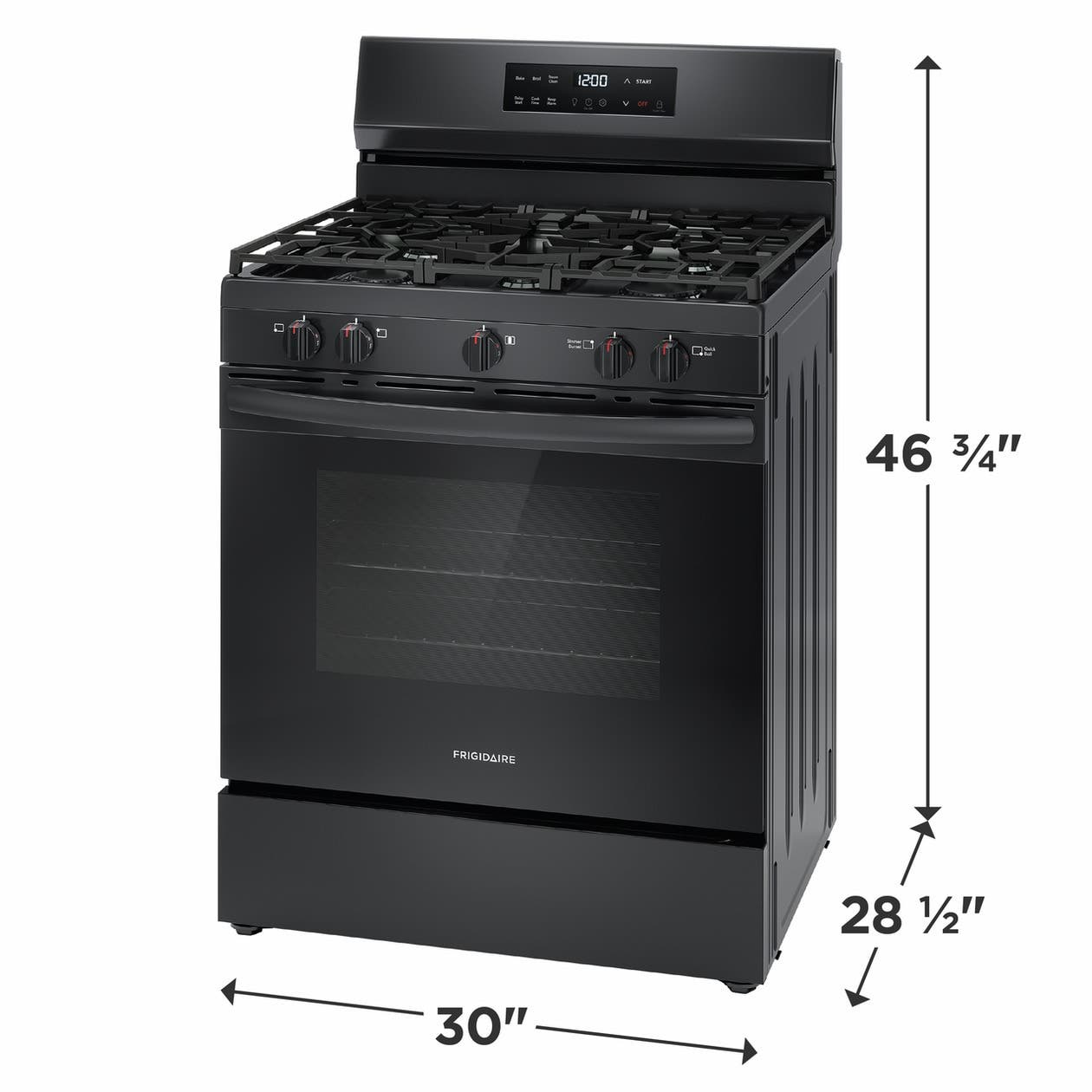 Frigidaire FCRG3062AB Black