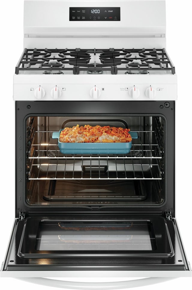 Frigidaire FCRG3062AW 30 Inch Gas Range: White