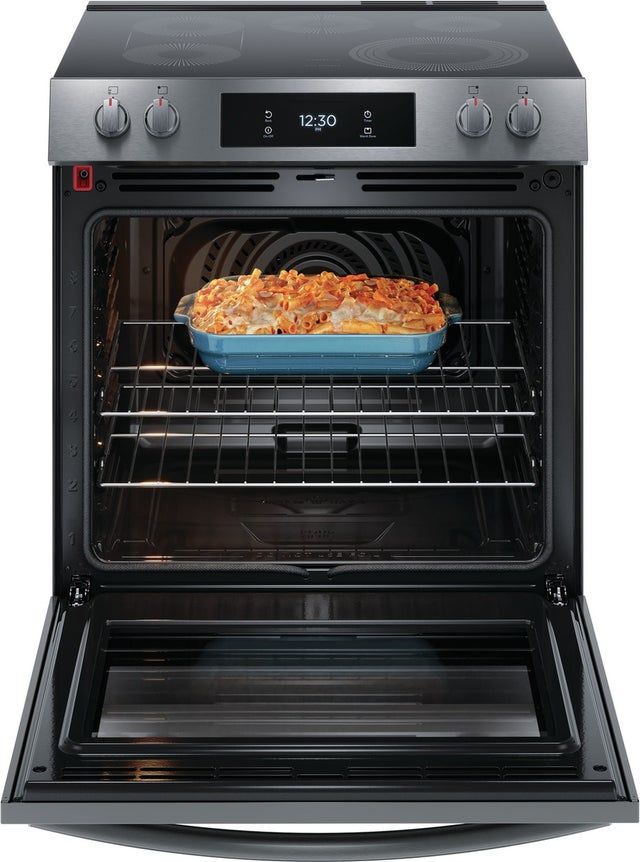 Frigidaire GCFE3060BD 30" Freestanding Electric Range w/ Air Fry: Black ...