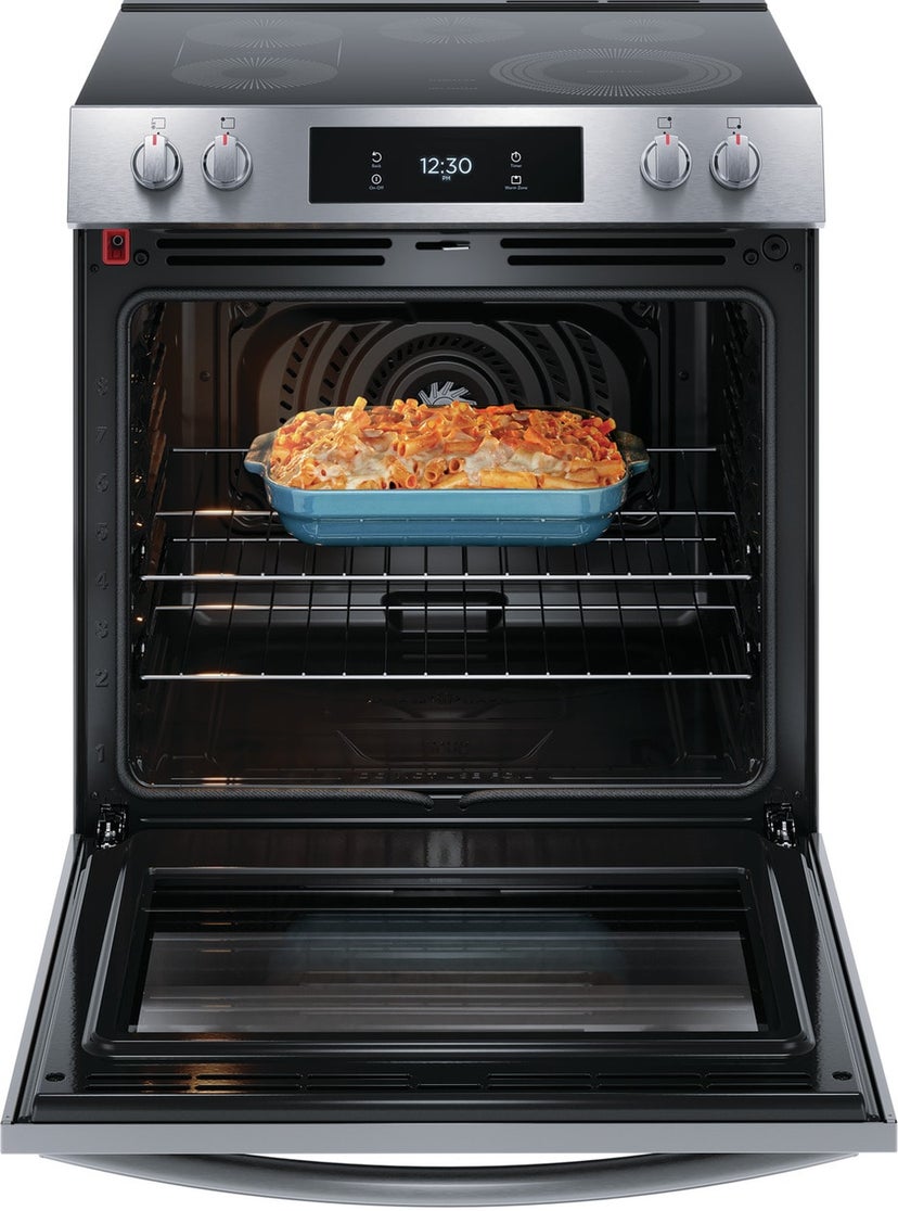 Frigidaire GCFE3060BF 30" Freestanding Electric Range w/ Air Fry: Stainl...