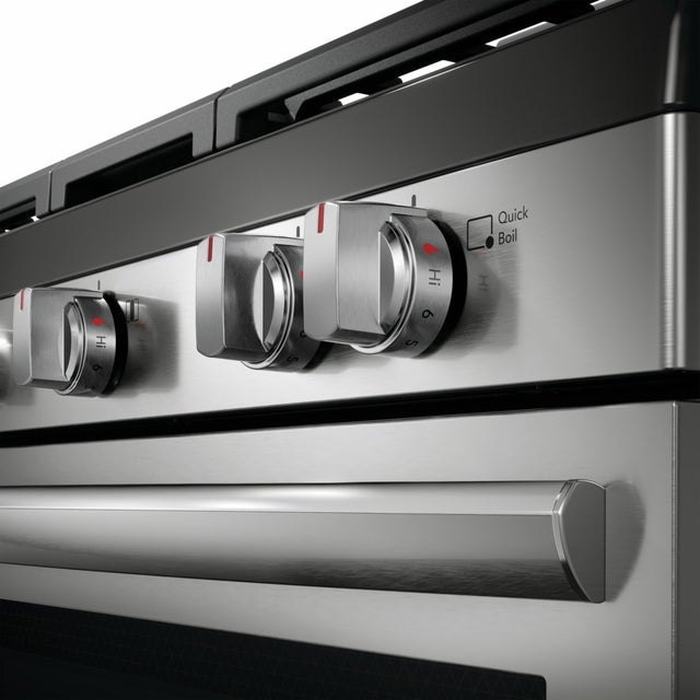 Frigidaire GCRG3060BF 30" Rear Control Gas Range with Total Convection: ...