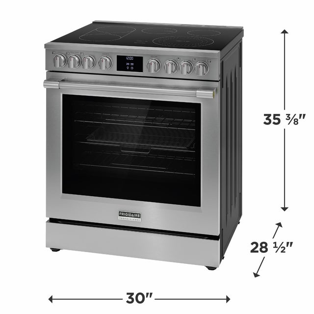 Frigidaire PCFE3080AF 30 Inch Electric Range: Stainless Steel