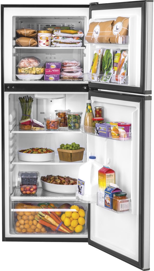 Haier HA10TG21SS 24 Inch, 9.8 Cu. Ft. Freestanding Counter Depth To...