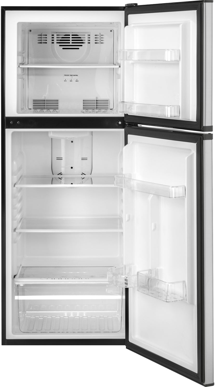 Haier HA10TG21SS 24 Inch, 9.8 Cu. Ft. Freestanding Counter Depth To...