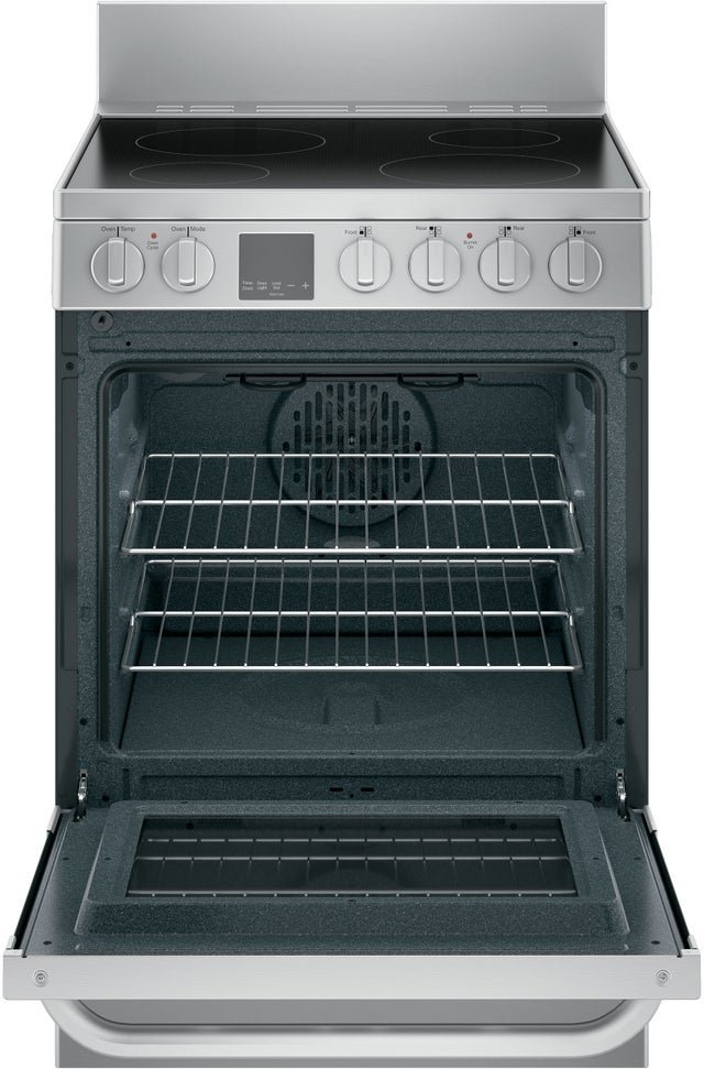 Haier QAS740RMSS 24 Inch Freestanding Electric Range with 4 Element...