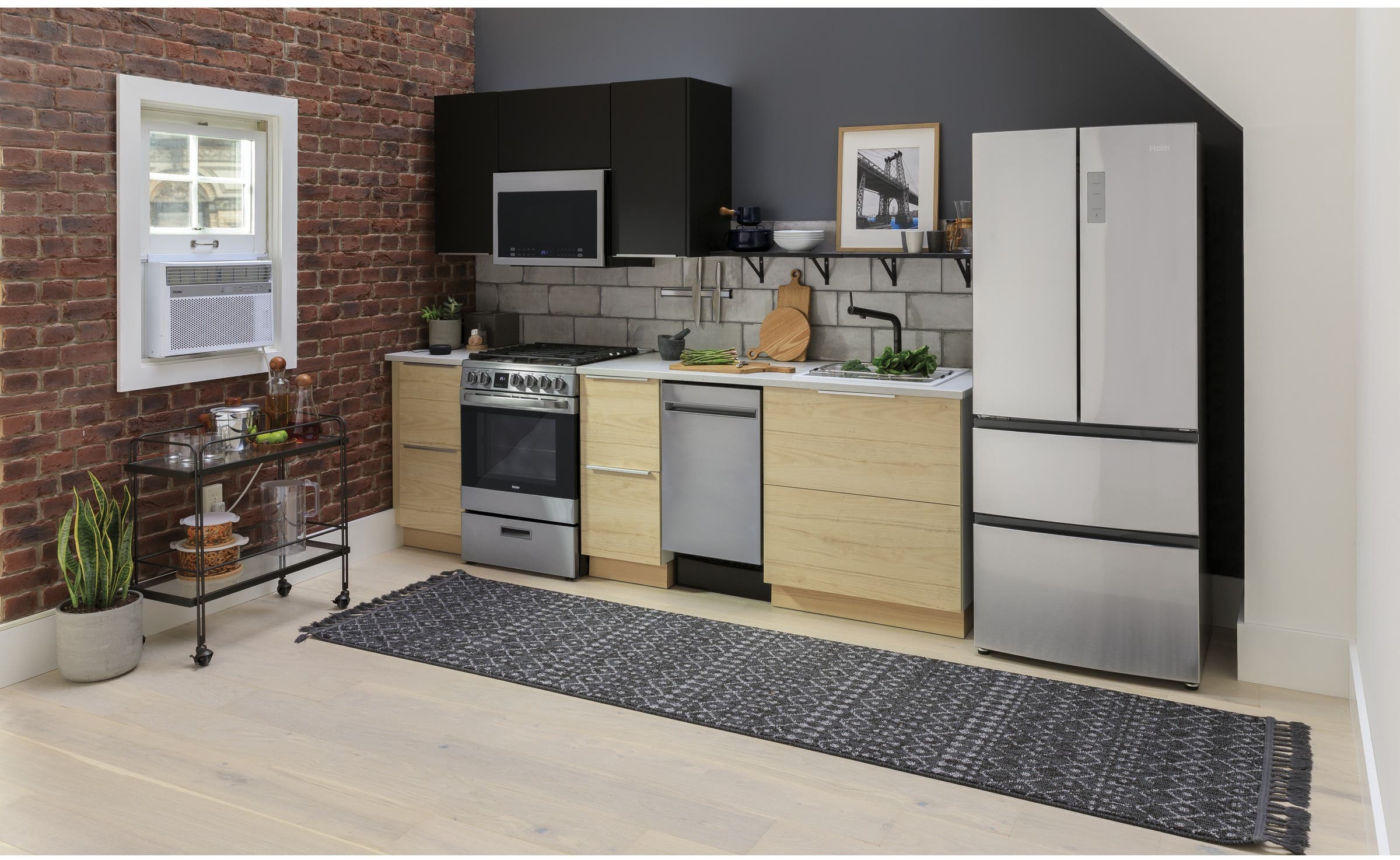 Haier QAS740RMSS Stainless Steel