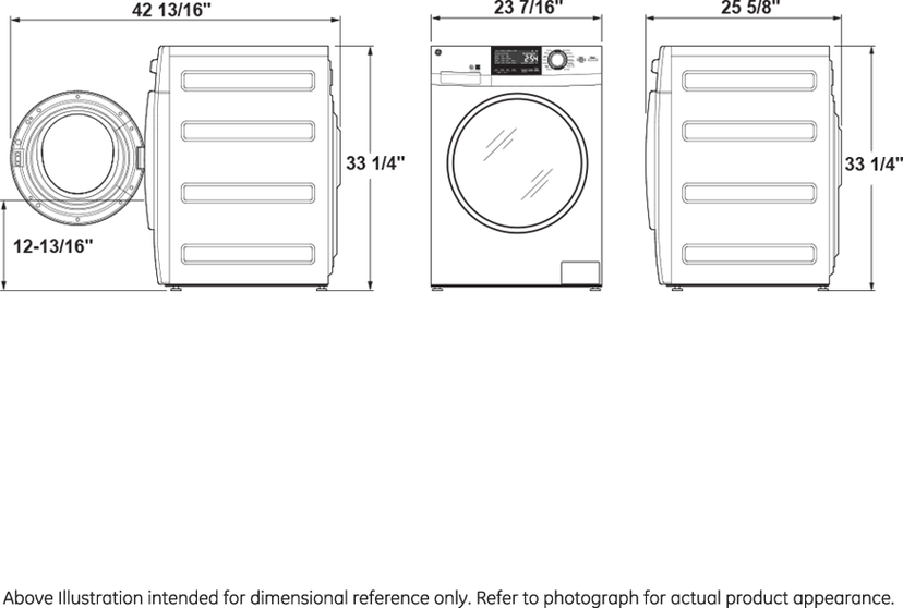 Haier QFW150SSNWW 24 Inch Smart Front Load Washer with 16 Wash Cycle...