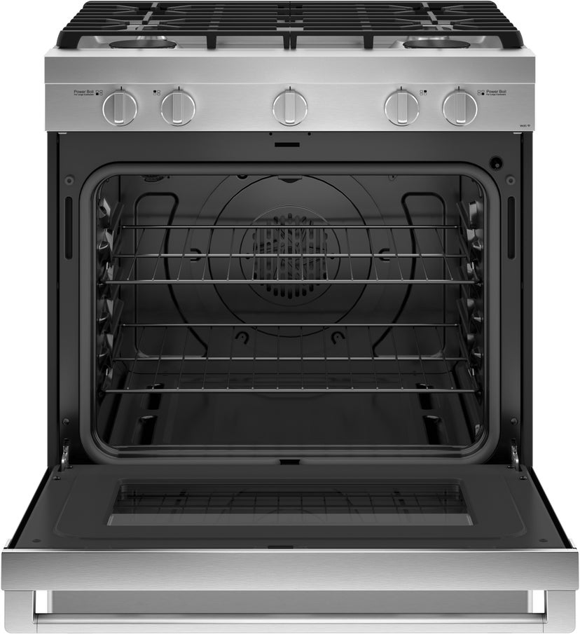 Haier QGSS740RNSS 30 Inch Freestanding Gas Range with 4 Sealed Burne...