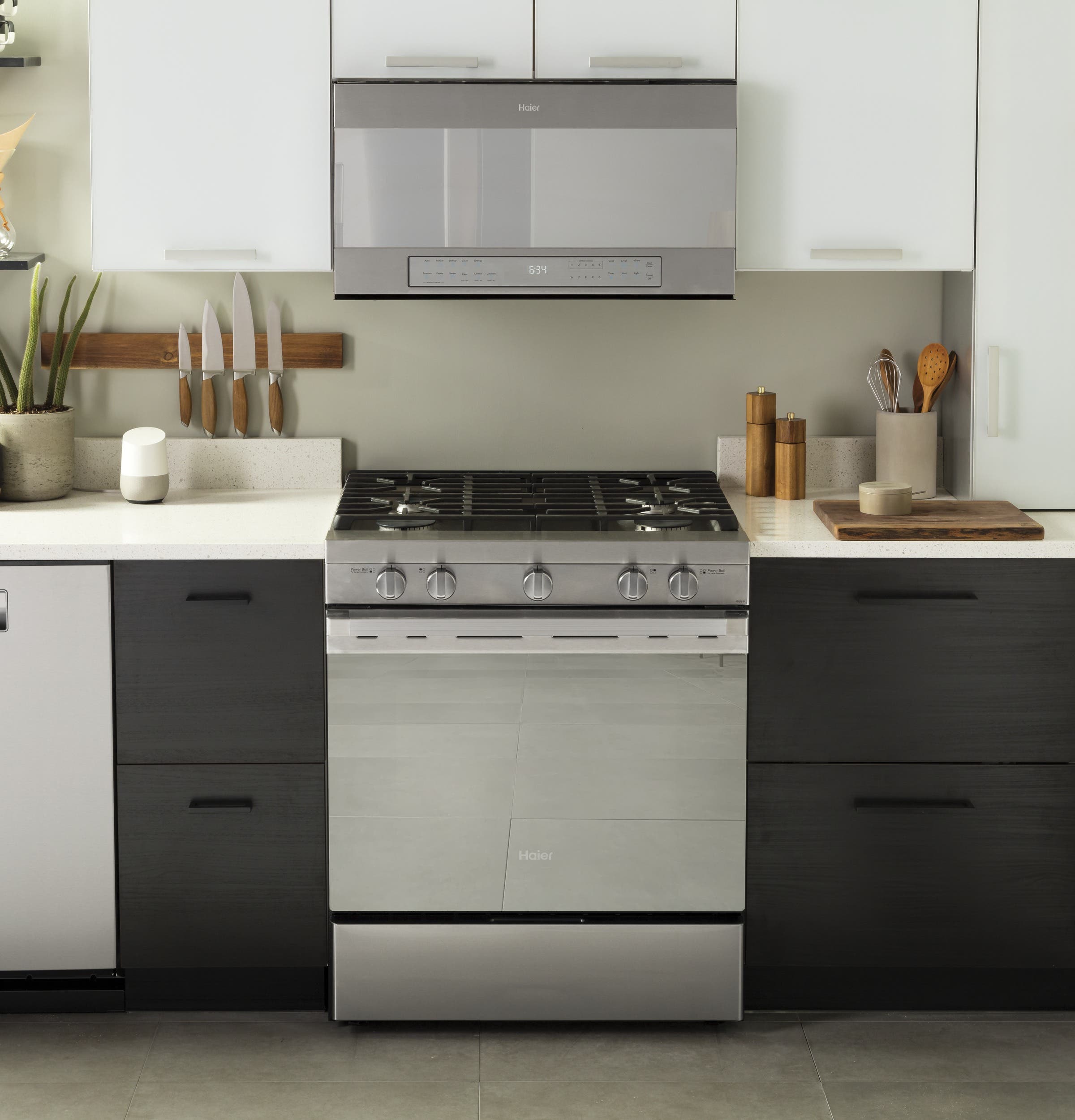 Haier QGSS740RNSS Stainless Steel, Natural Gas