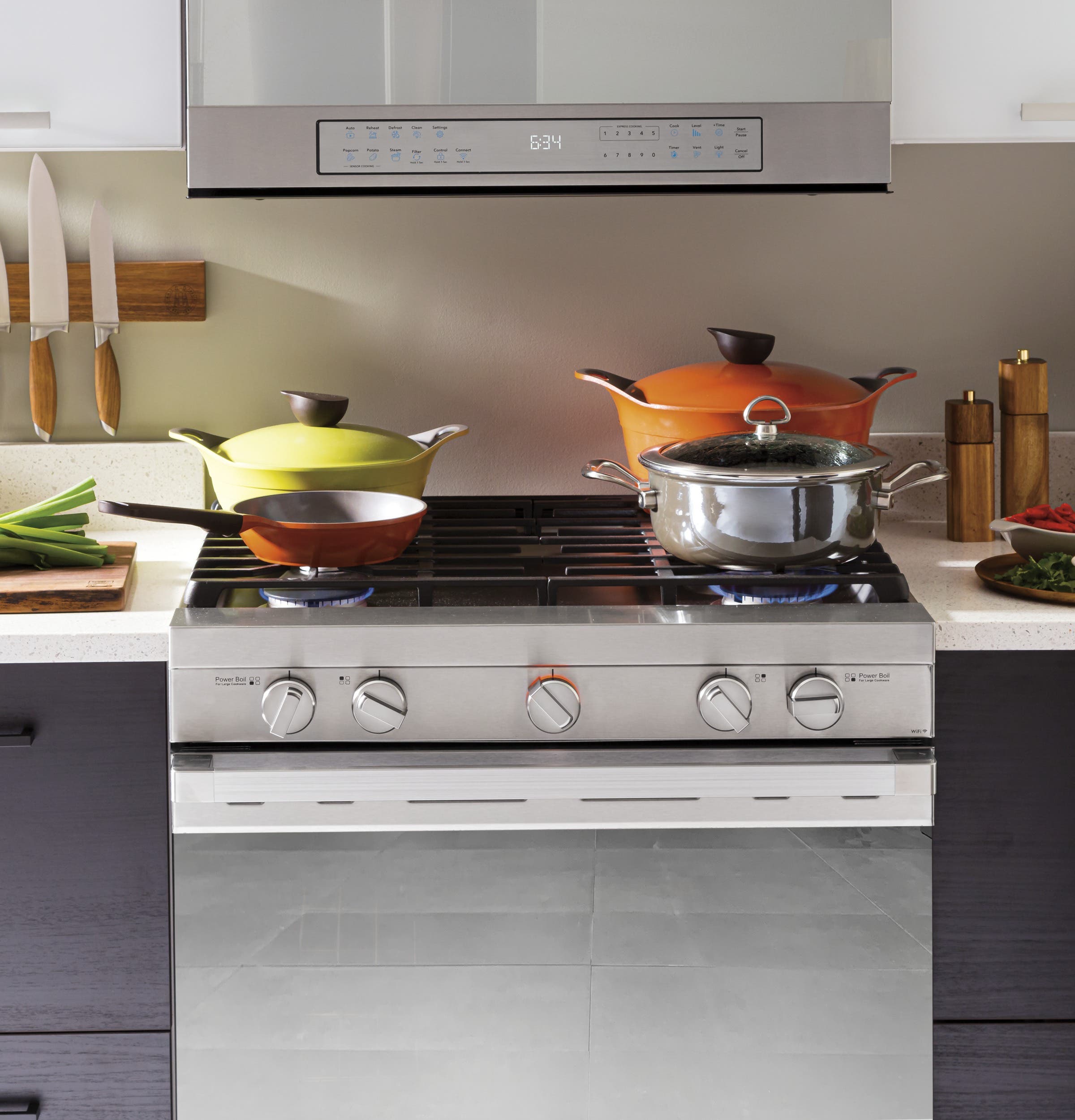Haier QGSS740RNSS Stainless Steel, Natural Gas