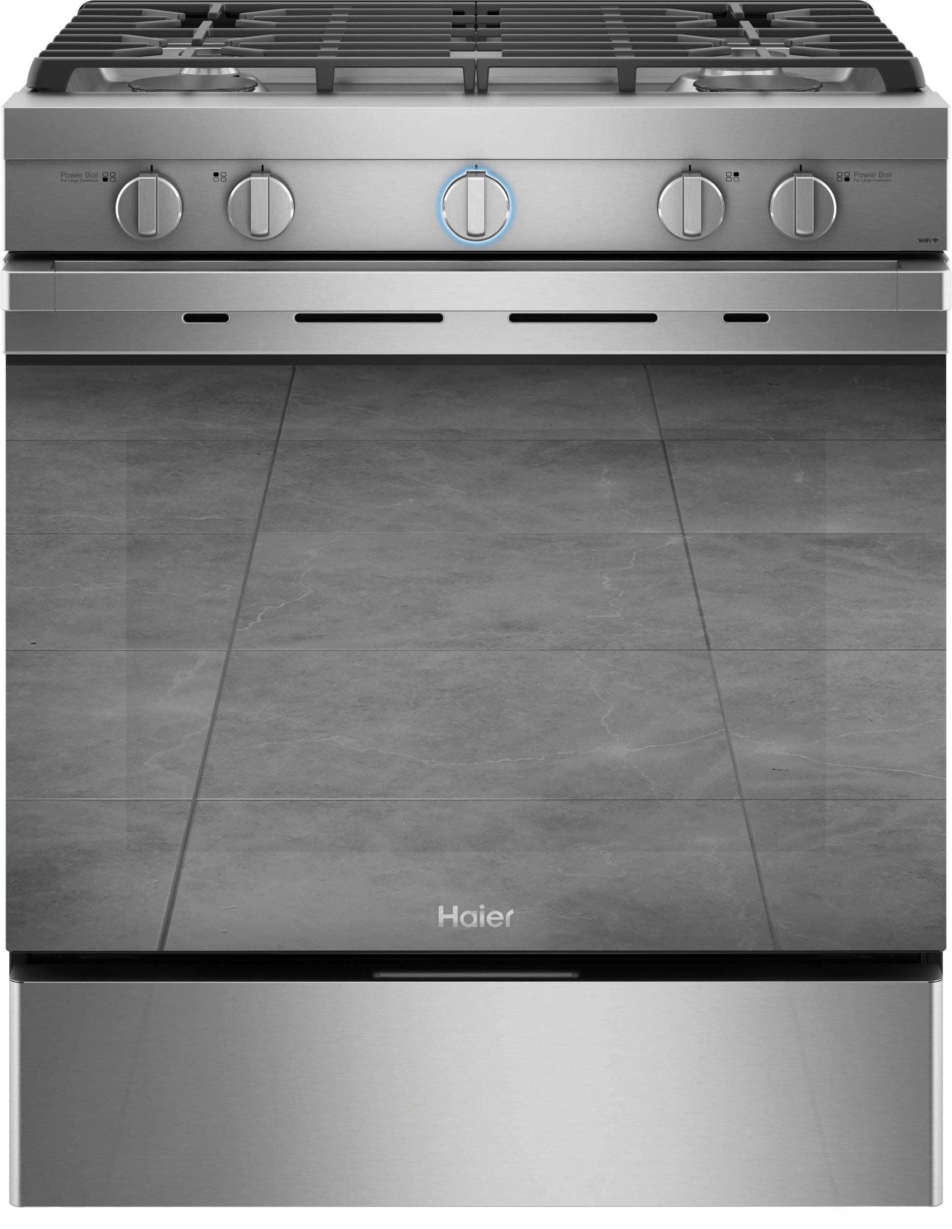 Haier QGSS740RNSS Stainless Steel, Natural Gas