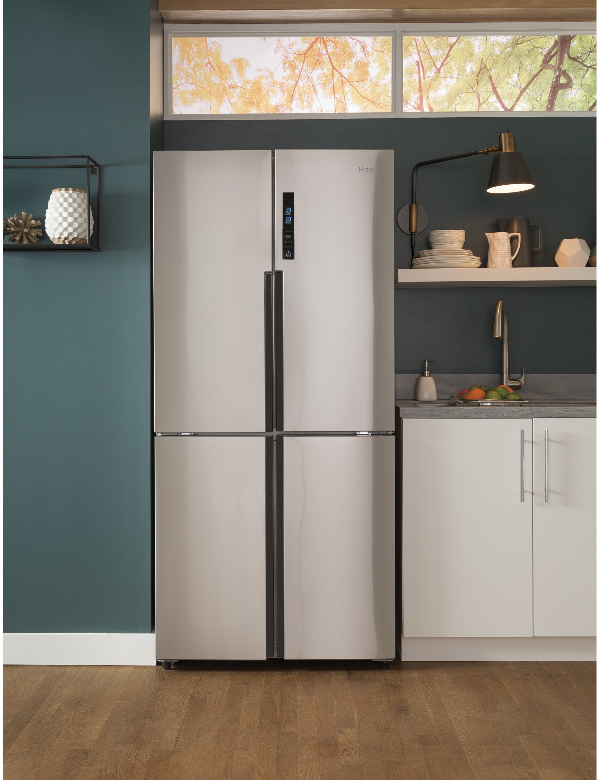 Haier QHE16HYPFS 33 Inch, 16.73 Cu. Ft. Freestanding Counter Depth