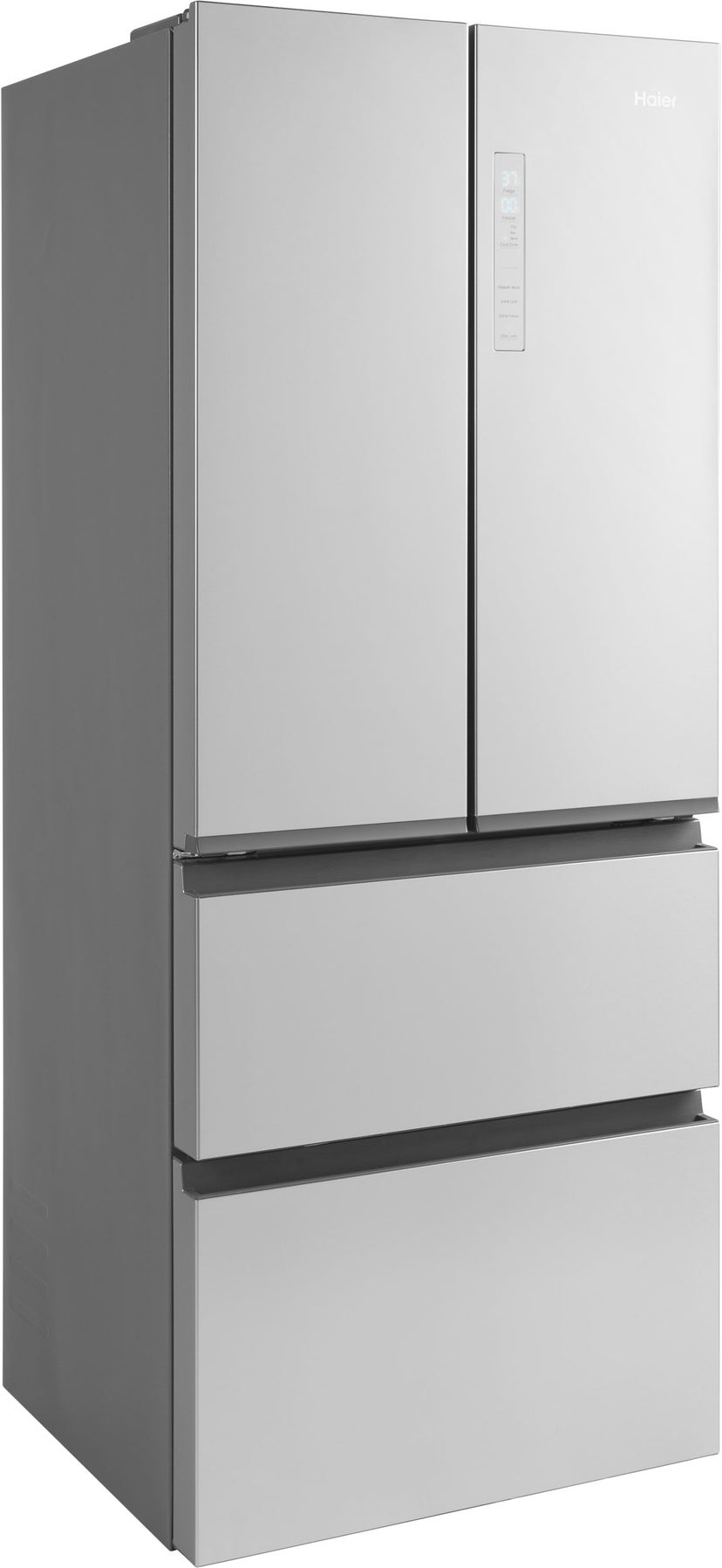 Haier QJS15HYRFS 28 Inch French Door Counter Depth Refrigerator wit...