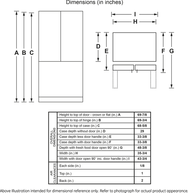 Haier QNE27JYMFS 36 Inch, 27 Cu. Ft. Freestanding French Door Refri...