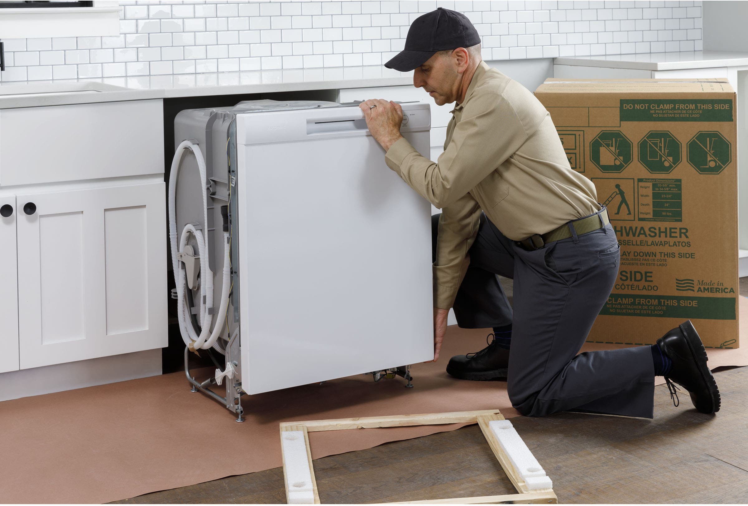 Hotpoint HDF310PGRWW White