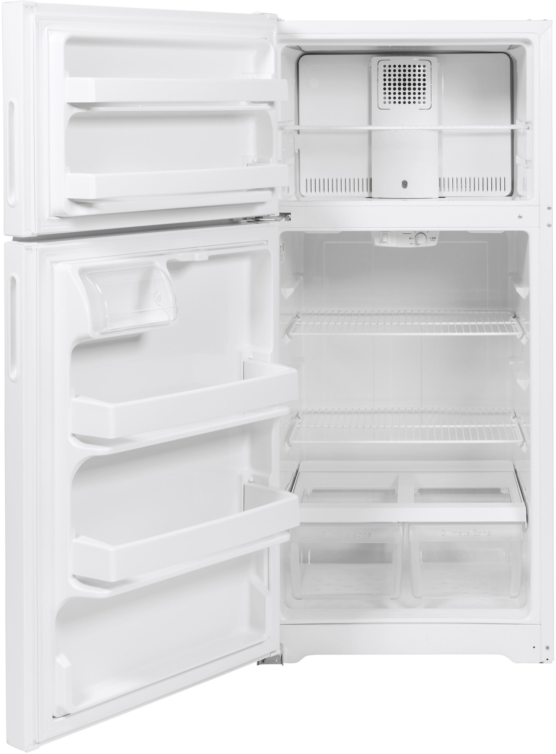 Hotpoint HPS16BTNLWW 15.6 Cu. Ft. Freestanding Top Freezer
