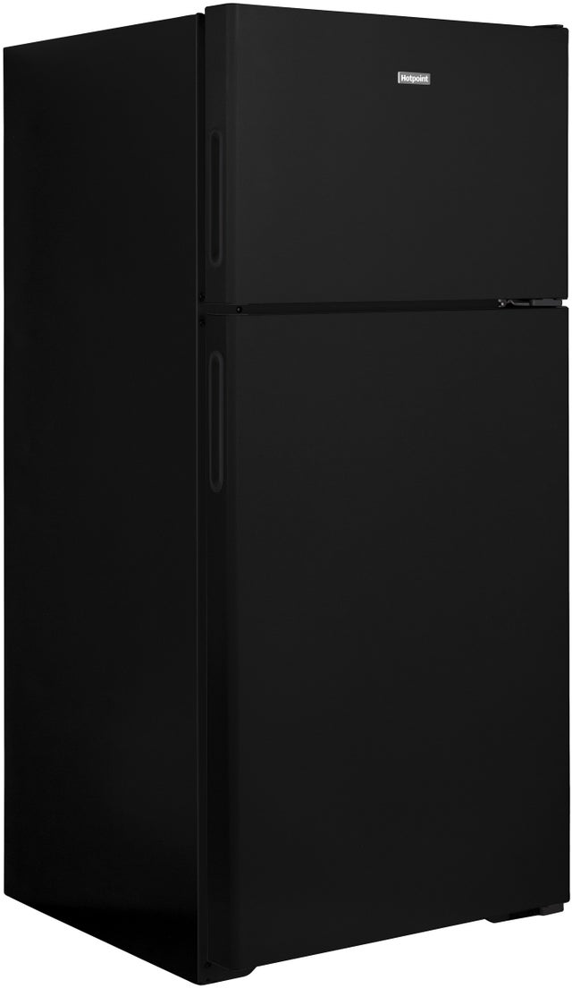 Hotpoint HPS16BTNRBB 15.6 Cu. Ft. Freestanding Top Freezer Refrigerator...