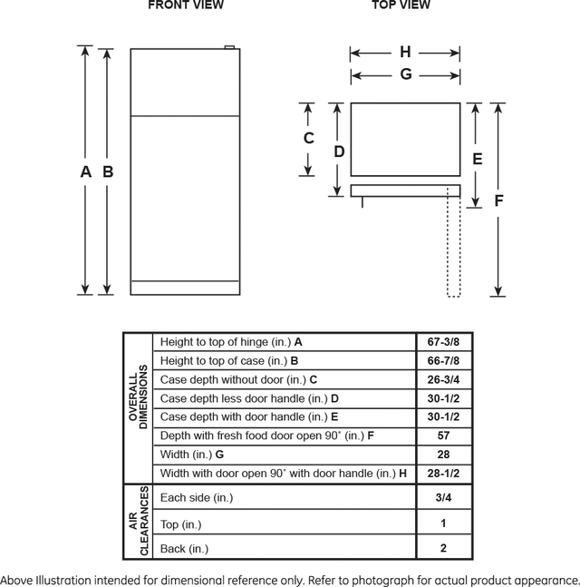 Hotpoint HPS18BTNRBB 17.5 Cu. Ft. Freestanding Recessed Handle Top-Free...