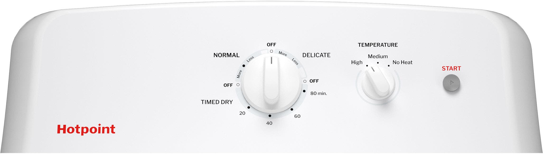 Hotpoint HTX26GASWWW White