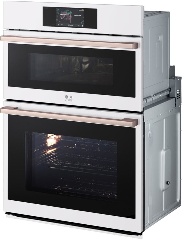 LG Studio WCES6428N 30 Inch Built-In Smart Combination Wall Oven with ...