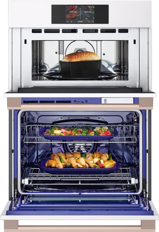 LG Studio WCES6428N 30 Inch Built-In Smart Combination Wall Oven with ...