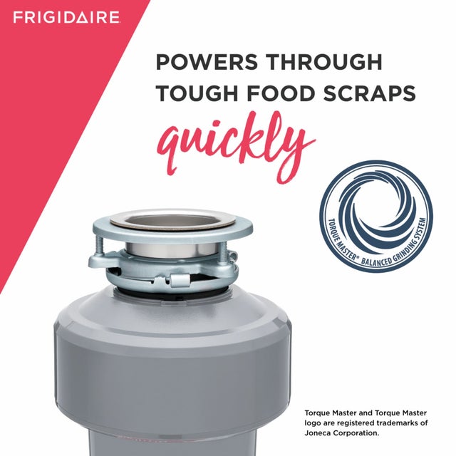 Frigidaire FF75DISPC1 3/4 HP Disposal, Corded: Gray