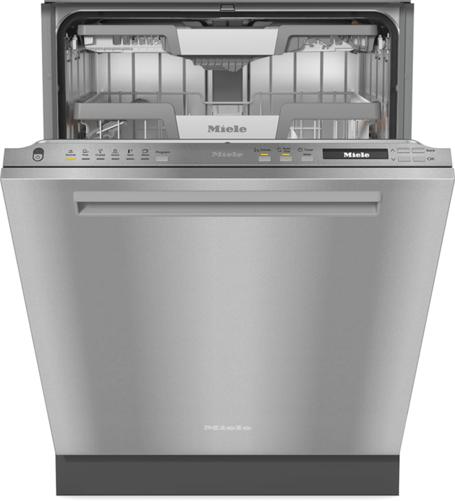 Miele G7186SCVISFP 24 Inch Built-In Fully Integrated Smart Dishwasher...