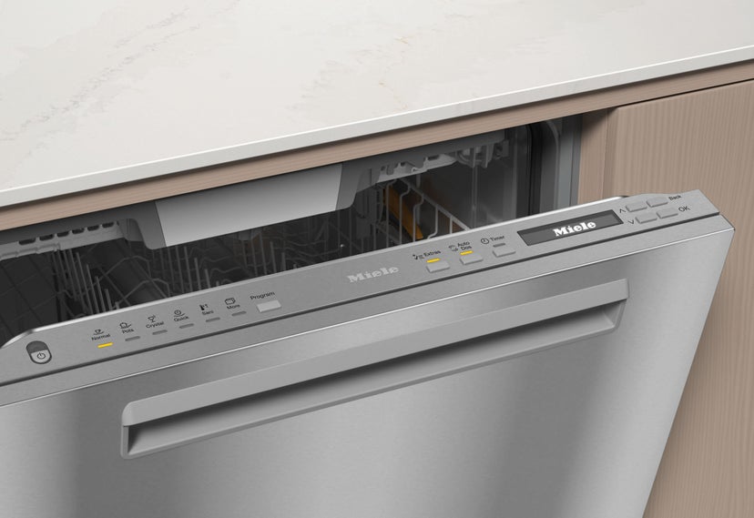 Miele G7186SCVISFP 24 Inch Built-In Fully Integrated Smart Dishwasher...