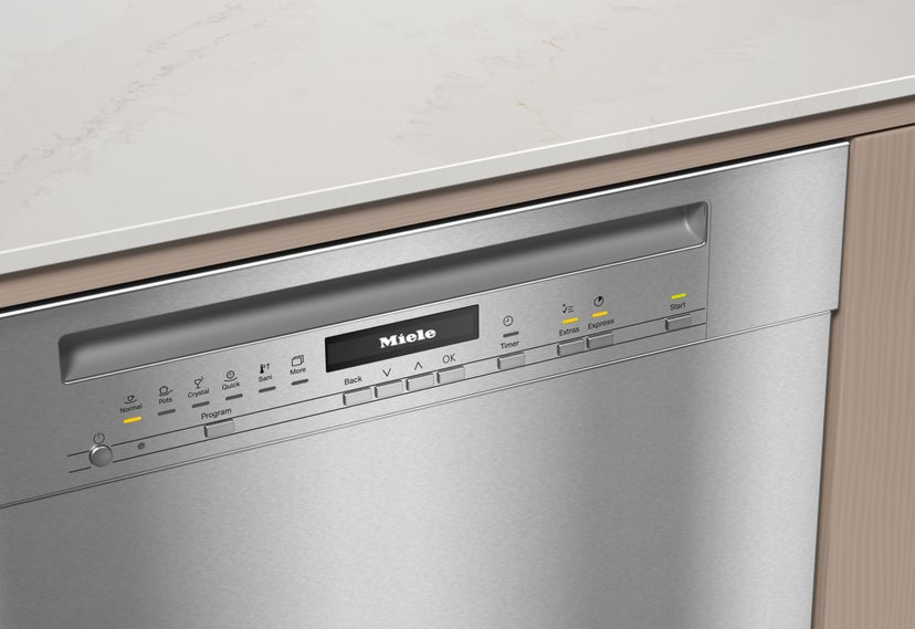 Miele G7216SCU 24 Inch Built-In Full-Console Dishwasher with 16 P...