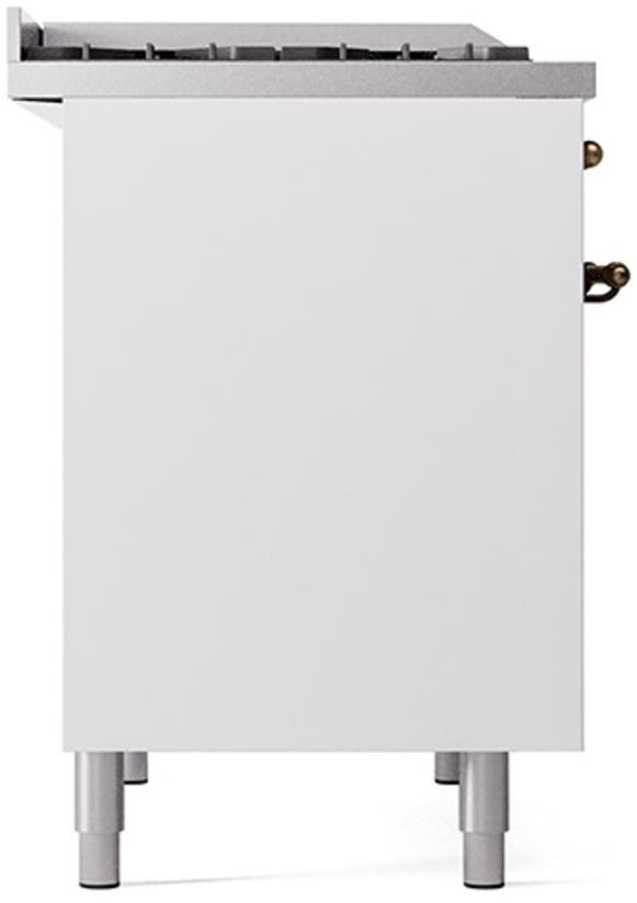 Ilve UPD40FQNMPWHB White With Bronze Trim