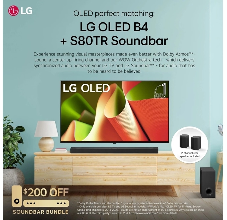 LG Electronics OLED83B4PUA 