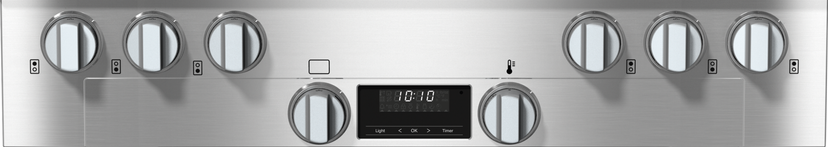 Miele HR11343LP 36" Gas Range w/ Direct Select, M Pro Dual Stacked...