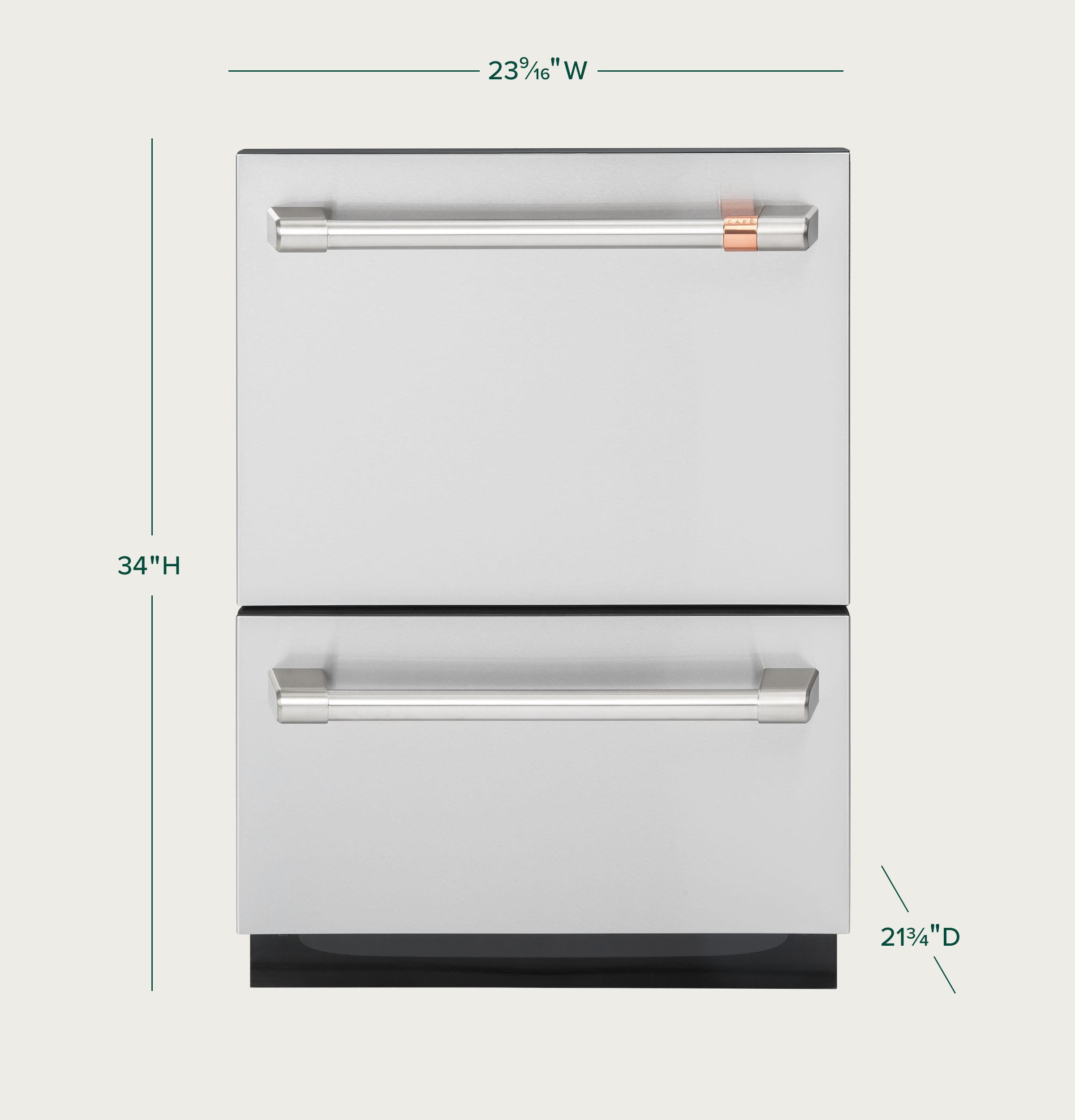 Cafe CDD420P2TS1 Stainless Steel