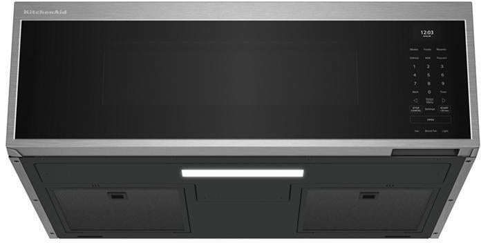 KitchenAid KMML550RPS 1.1 Cu. Ft. Smart Low Profile Microwave Hood Combo...