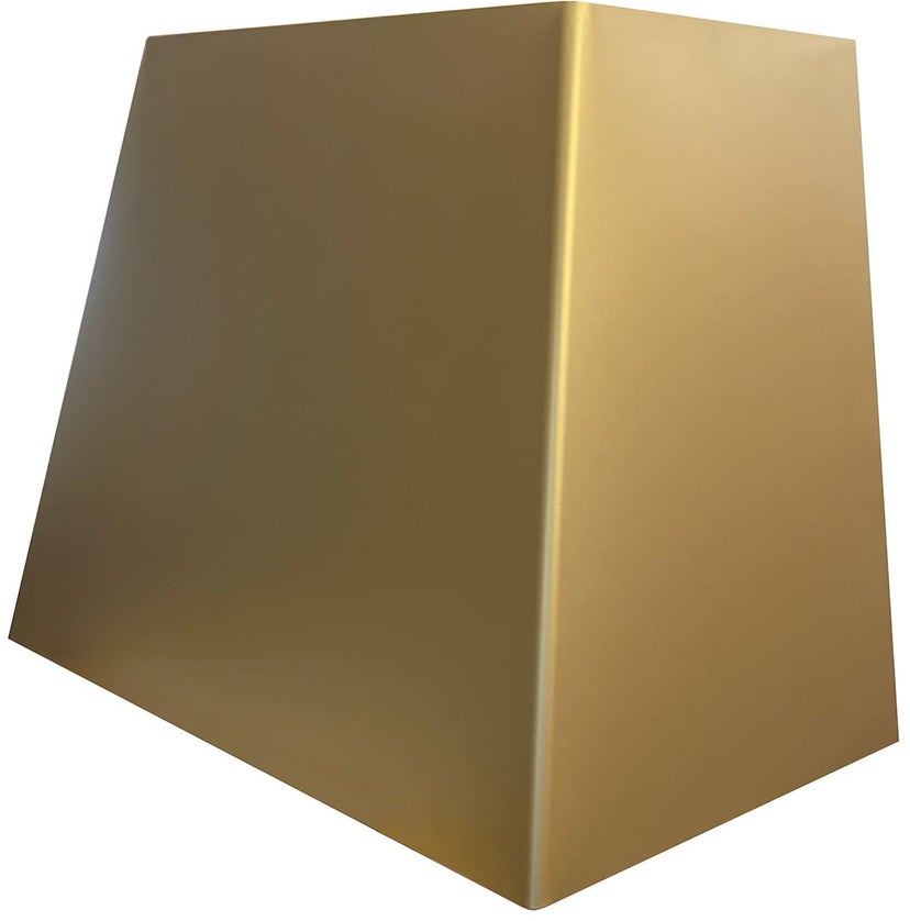 XO Ventilation XOVD148SG 48 Inch Designer Hood Insert Liner: Satin Gold