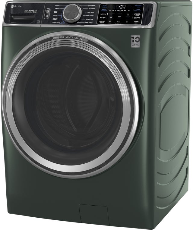 GE PFW955SPWGN 28 Inch Smart Front Load Washer with 5.50 cu ft Ca...