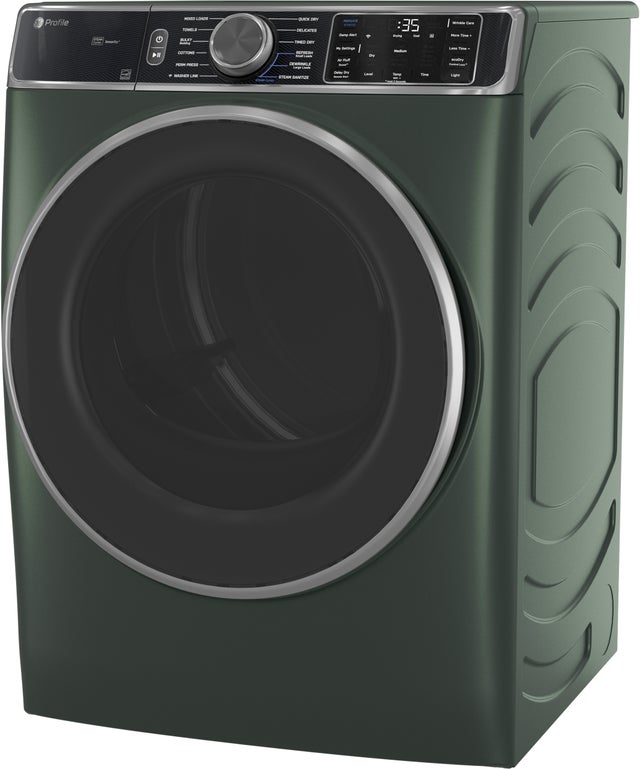 GE PFD95ESPWGN 29 Inch Smart Front Load Electric Dryer With 7.8 C...