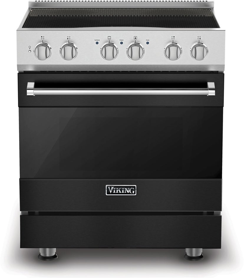 Viking RVIR3304BCS 30 Inch Induction Range-4 Elements: Cast Black