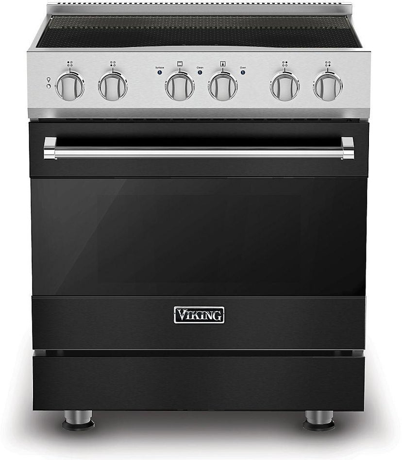 Viking RVIR3304BCS 30 Inch Induction Range-4 Elements: Cast Black