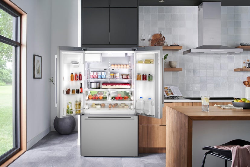 Bosch B36FD52SNS 36 Inch French Door Refrigerator: Stainless Steel