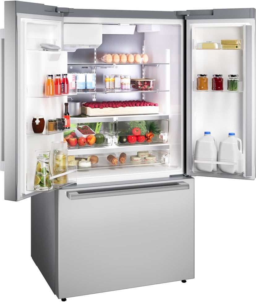 Bosch B36FD52SNS 36 Inch French Door Refrigerator: Stainless Steel