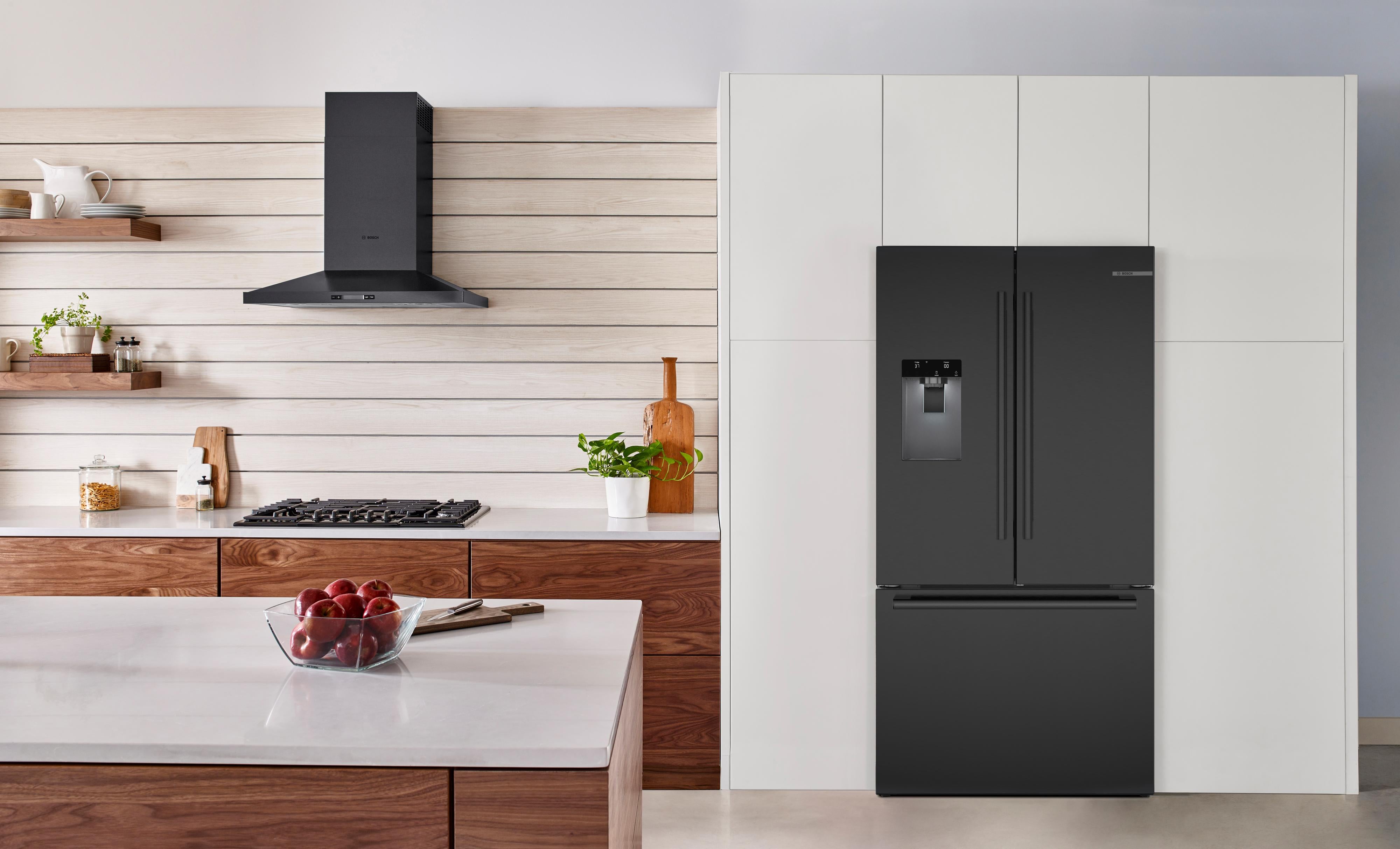 Bosch B36FD52SNB 36 Inch Freestanding French Door Smart