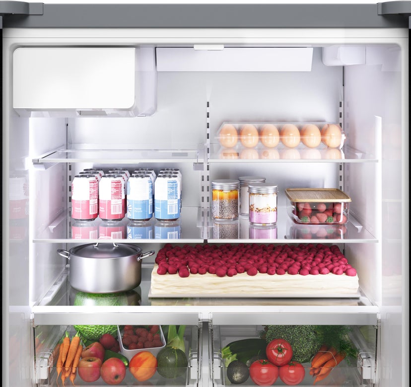 Bosch B36FD52SNB 36 Inch French Door Refrigerator: Black Stainless ...