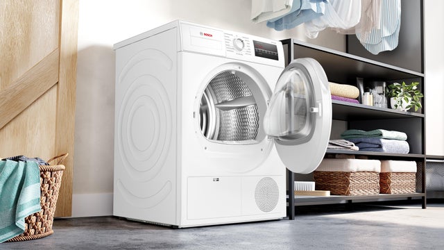 Bosch WPA12100UC 300 Series Condensation Dryer: White