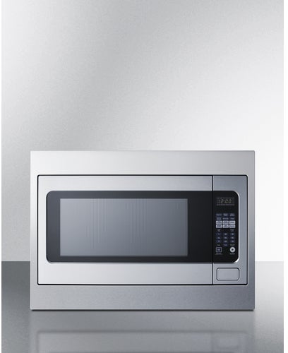 Summit SMBI27TK27 27 Inch Built In Microwave With Trim Kit Included:...