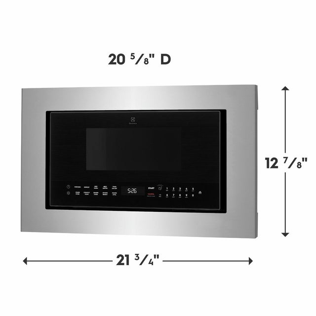 Electrolux Kitchen EMBS2411AB 30 Inch Built-In Side Swing Microwave Oven: Black