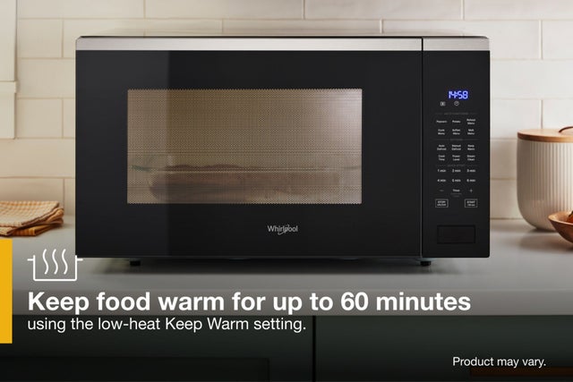 Whirlpool WMCS7024RB 2.2 CU. FT. COUNTERTOP MICROWAVE: Black