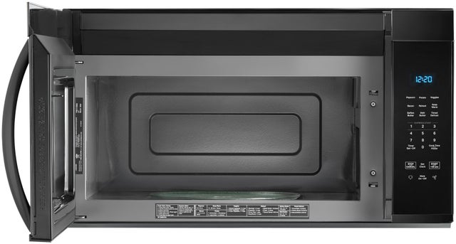 Whirlpool WMMS3130RB 1.7 Cu. Ft. Microwave Hood Combo, Fingerprint Resi...