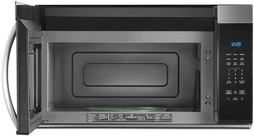 Whirlpool WMMS3130RZ 1.7 Cu. Ft. Microwave Hood Combo, Fingerprint Resi...