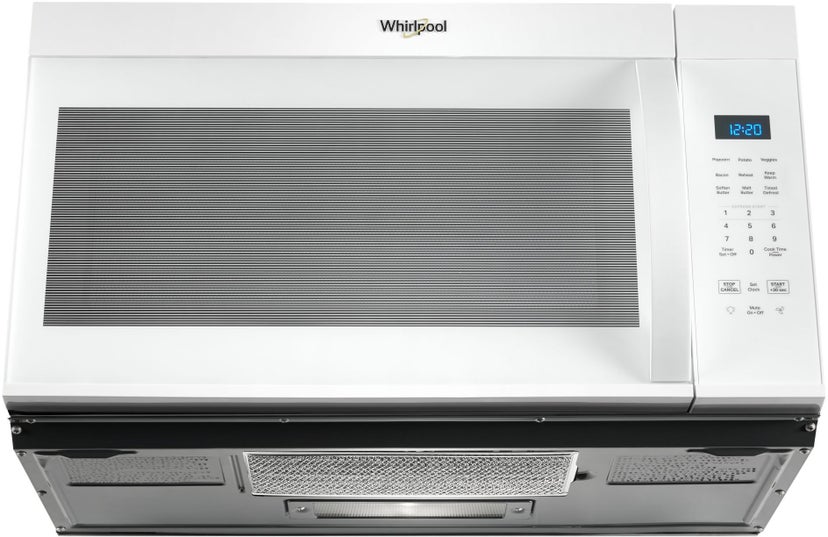 Whirlpool WMMS3130RW 1.7 Cu. Ft. Microwave Hood Combo, Fingerprint Resi...